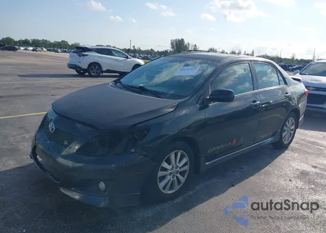 2010 Toyota Corolla S из США, поврежденный, VIN 2T1BU4EEXAC423149